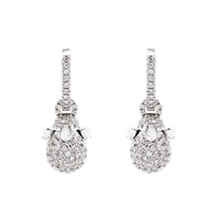 Earrings Chantecler Woman Joyful in Gold Diamante 1.05 Ct 42952 - 42952